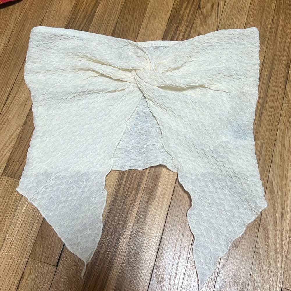 SHEIN twist crop top